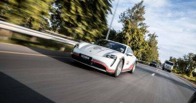 Электромобиль Porsche Taycan установил новый рекорд по дальности хода (фото)