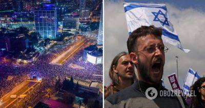 Протесты в Израиле – парламент Израиля принял судебную реформу – фото и видео