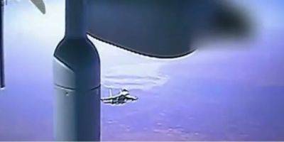 В Сирии российский истребитель повредил винт американского беспилотника Reaper — видео - nv.ua - Россия - США - Сирия - Украина