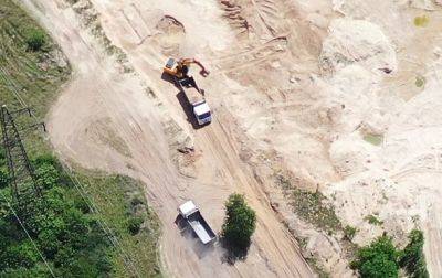 Ущерб в 118 млн грн: в Киевской области разоблачена незаконная добыча песка