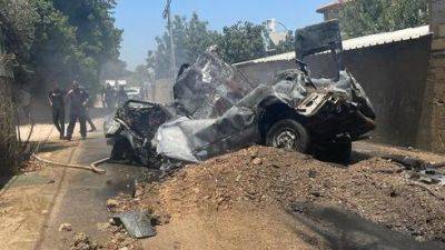 Видео: возле Лода взорвалась машина, погиб 29-летний мужчина - vesty.co.il - Израиль - Лода - Скончался