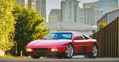 Яркая капсула времени: обнаружен 30-летний суперкар Ferrari с пробегом 570 км (фото)