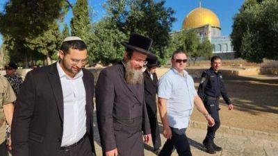 Полиция задержала 16 евреев на Храмовой горе в Иерусалиме