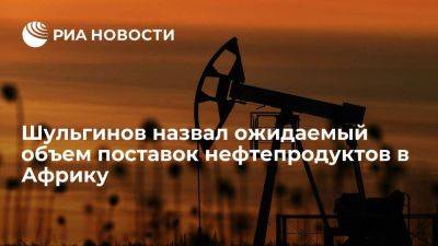 Шульгинов: Россия может поставить в Африку около 20 миллионов тонн нефтепродуктов