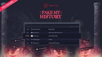 Opera GX внедряет поддельную историю просмотров для посмертной защиты онлайн-репутации пользователя