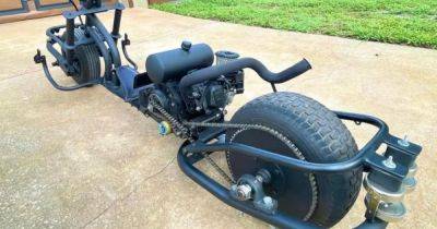 Умелец создал необычный мотоцикл с магнитной подвеской (фото)
