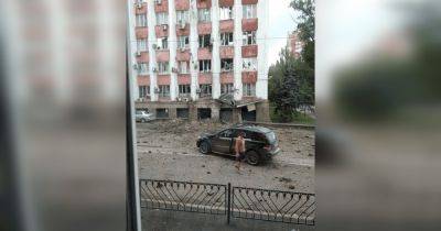 "Прилет по зданию МВД": в оккупированном Донецке прозвучали взрывы (фото, видео)