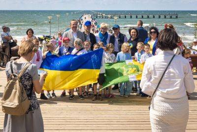 В литовскую Палангу на отдых прибыла первая группа детей из Бучи