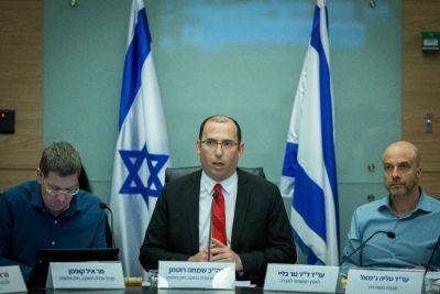 Гилад Карив - Ротман объявил, что голосование по отмене причины разумности уже на этой неделе - news.israelinfo.co.il