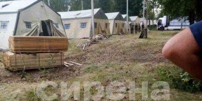 СМИ показали кадры из полевого лагеря в Беларуси, который могут строить для «вагнеровцев» — фото