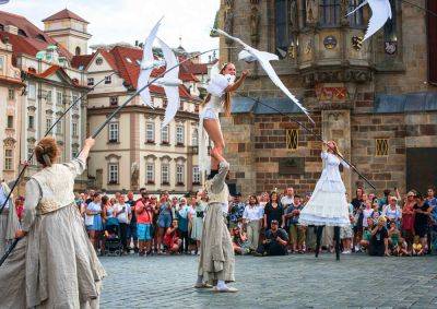 В Праге пройдет международный фестиваль уличного театра. Вход бесплатный
