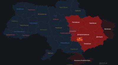 В ряде областей Украины объявлена воздушная тревога, есть угроза баллистической атаки
