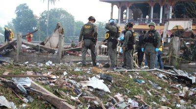 В Таиланде произошел взрыв на складе пиротехники, 10 погибших