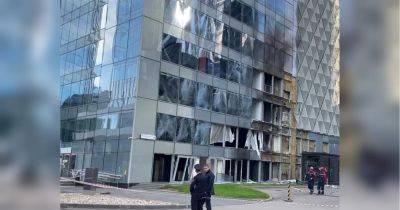 Беспилотники атаковали Правительственный комплекс в деловом центре москвы (фото, видео)