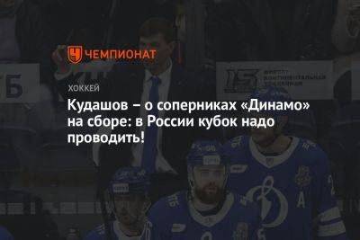 Кудашов – о соперниках «Динамо» на сборе: в России кубок надо проводить!