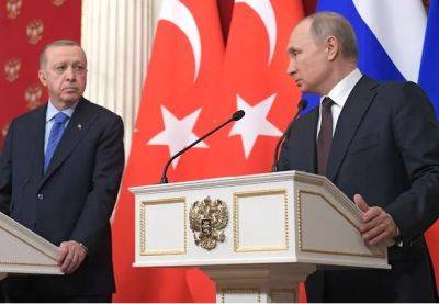 WSJ: Путин игнорирует запросы Эрдогана о переговорах по зерновой сделке