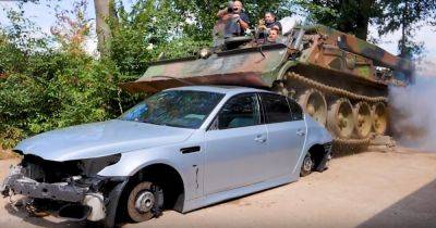 Культовый спорткар BMW намеренно уничтожили оригинальным способом (видео)