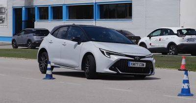 Заряженный хэтчбек Toyota Corolla провалил испытание на управляемость (видео)