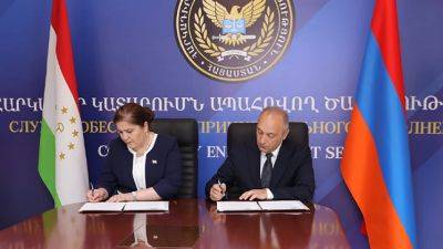 Таджикистан и Армения будут сотрудничать в сфере принудительного исполнения