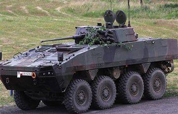 Польская боевая машина «Rosomak» впервые «засветилась» в Украине