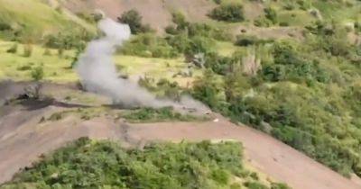 Мешал наступлению: бойцы ССО применили "Фагот" и уничтожили пулеметный расчет (видео)