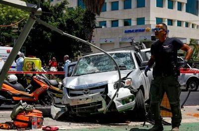 Автомобильный теракт в Северном Тель-Авиве: 10 раненых