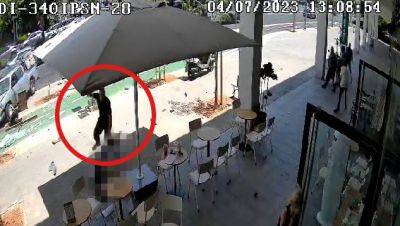 Видео: теракт в Тель-Авиве, секунда за секундой