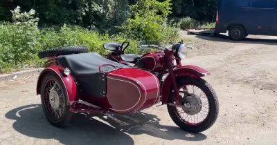 В Украине восстановили первый мотоцикл, разработанный на киевском заводе (видео)