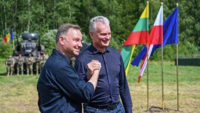 Литву с визитом посетит президент Польши Дуда, с главой Литвы будет наблюдать за учениями