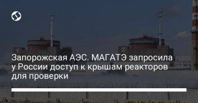 Запорожская АЭС. МАГАТЭ запросила у России доступ к крышам реакторов для проверки