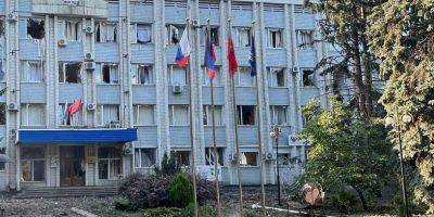 В Волновахе нанесли удар по зданию оккупационной «администрации»