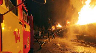 В оккупированной Макеевке на Донбассе случился масштабный пожар