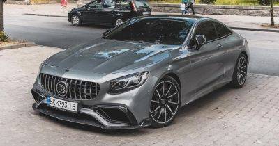 В Украине заметили редкое купе Mercedes Brabus за $180 000 (фото)