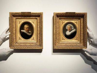 Два уникальных портрета кисти Рембрандта продали с молотка за 14 млн долларов