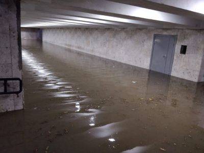 Непогода в Киеве 7 июля – вода затопила подземные переходы - видео - apostrophe.ua - Украина - Киев - район Голосеевский