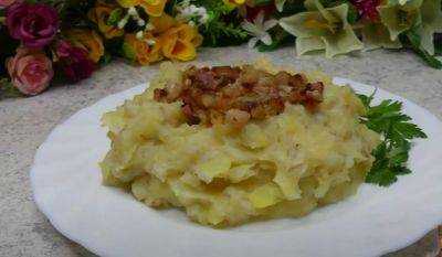 Настоящее панское блюдо: рецепт картофельного пюре с перловкой и мясом. Это восхитительно