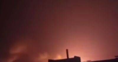 В глубоком тылу в Луганской области взорвался вражеский склад боеприпасов (ВИДЕО)