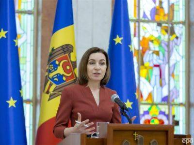 Санду заявила, что благодаря мужеству украинских военных в Молдове сегодня – мир