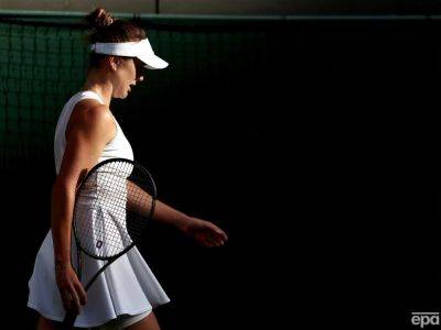 Свитолина пробилась в четвертьфинал Wimbledon, обыграв теннисистку из Беларуси