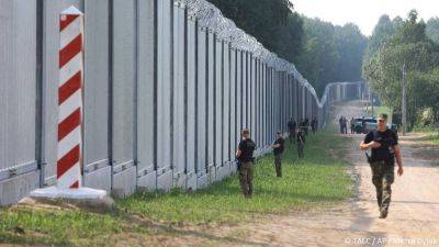 Польша разместила снайперов на границе с Белоруссией