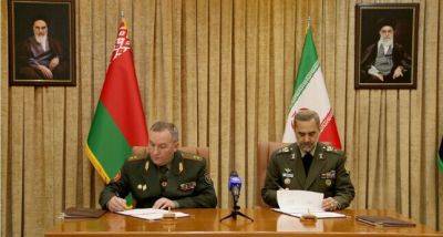 Виктор Хренин - Иран и Беларусь подписали план военного сотрудничества - dialog.tj - Белоруссия - Иран
