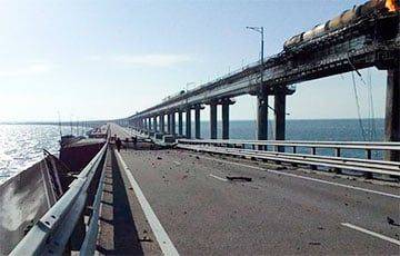 Появились спутниковые снимки повреждений Крымского моста