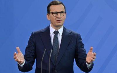 Моравецкий назвал "ошибкой" вызов посла Польши в МИД Украины