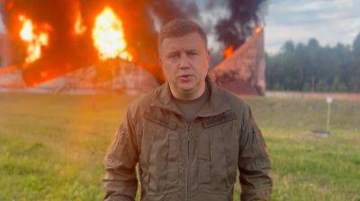 Виталий Коваль - Враг атаковал нефтебазу в Ровенской области – ОВА - pravda.com.ua
