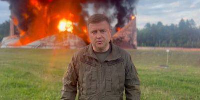 Удар по Ровенщине 10 августа - россияне уничтожили нефтебазу - видео
