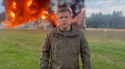 «Шахеды» ночью ударили по нефтебазе в Ровненской области