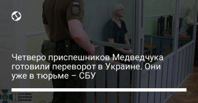 Четверо приспешников Медведчука готовили переворот в Украине. Они уже в тюрьме – СБУ