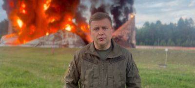 Ночью Ровенскую область атаковали беспилотники, уничтожена нефтебаза: видео