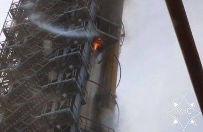 В Беларуси горел нефтеперерабатывающий завод о подготовке диверсии на котором предупреждала СБУ