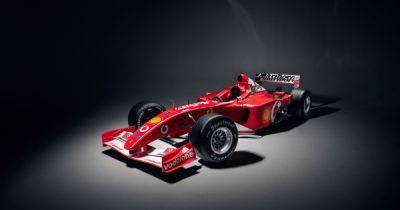 Необычный болид "Формулы-1" Михаэля Шумахера выставили на продажу (фото)